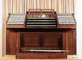 The organ that Anton played at home